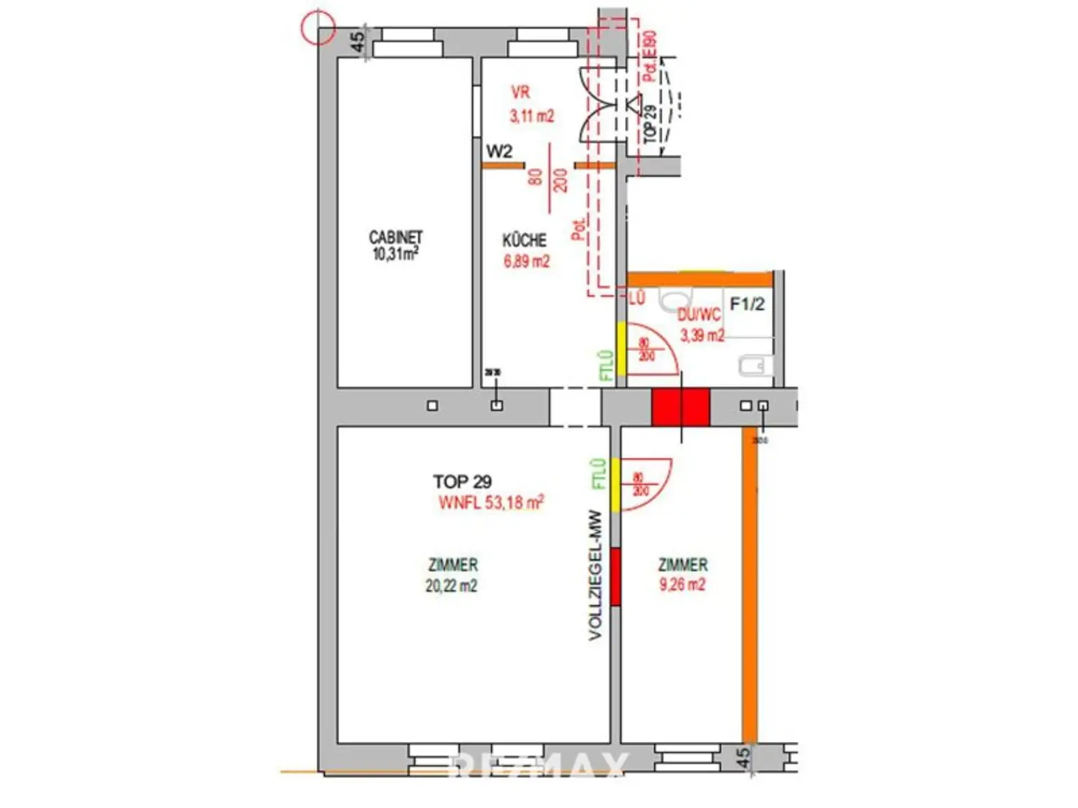 Perfekt geschnitten: Frisch sanierte 3-Zimmerwohnung in bester Lage in 1150 Wien