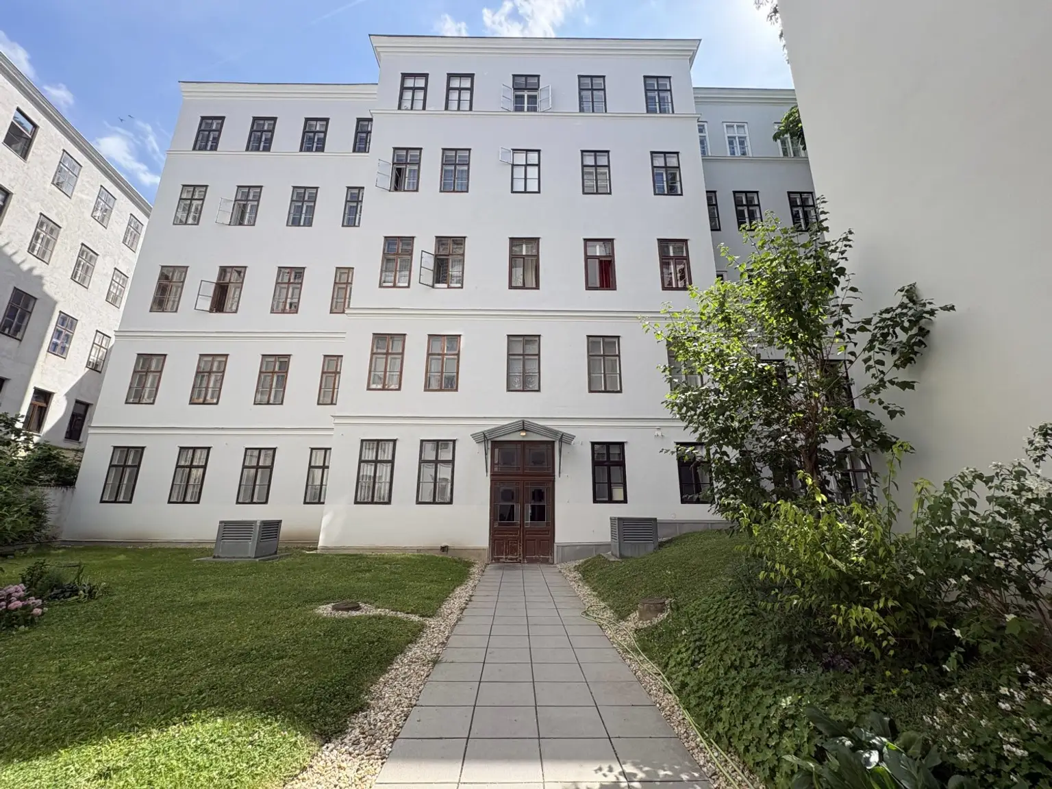Hausansicht Innenhof