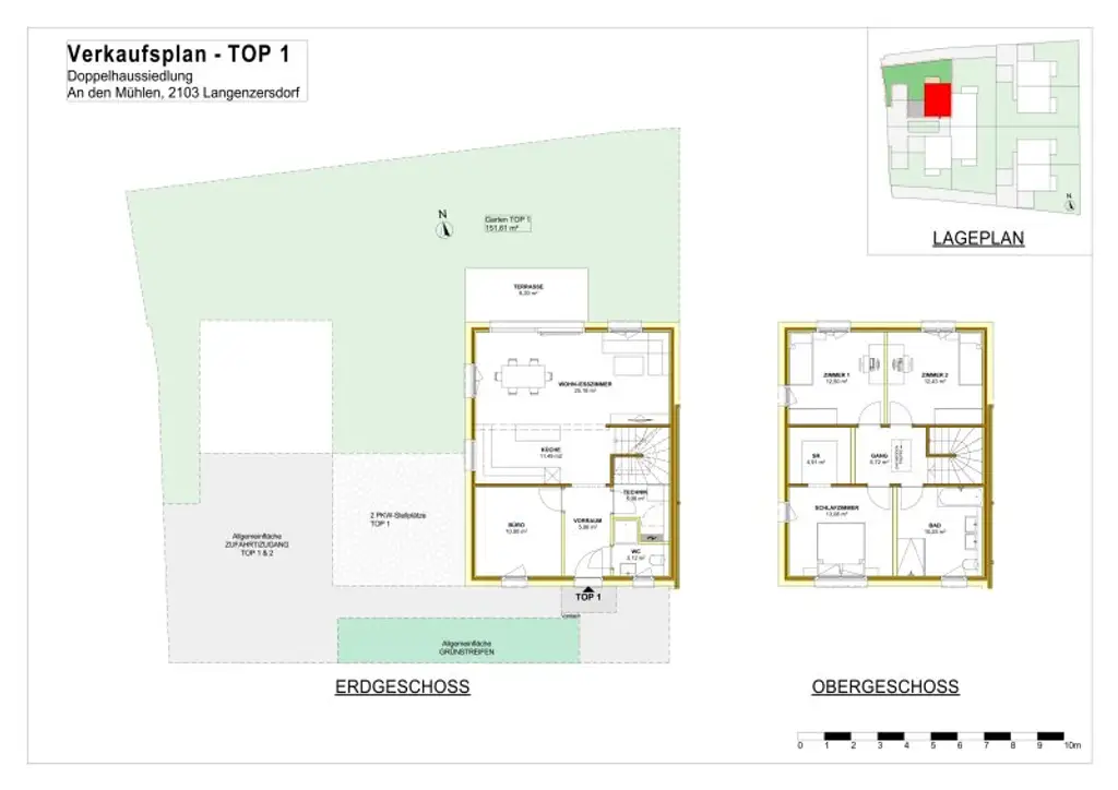 Erstbezug! Doppelhaushälften in massiver Holzbauweise