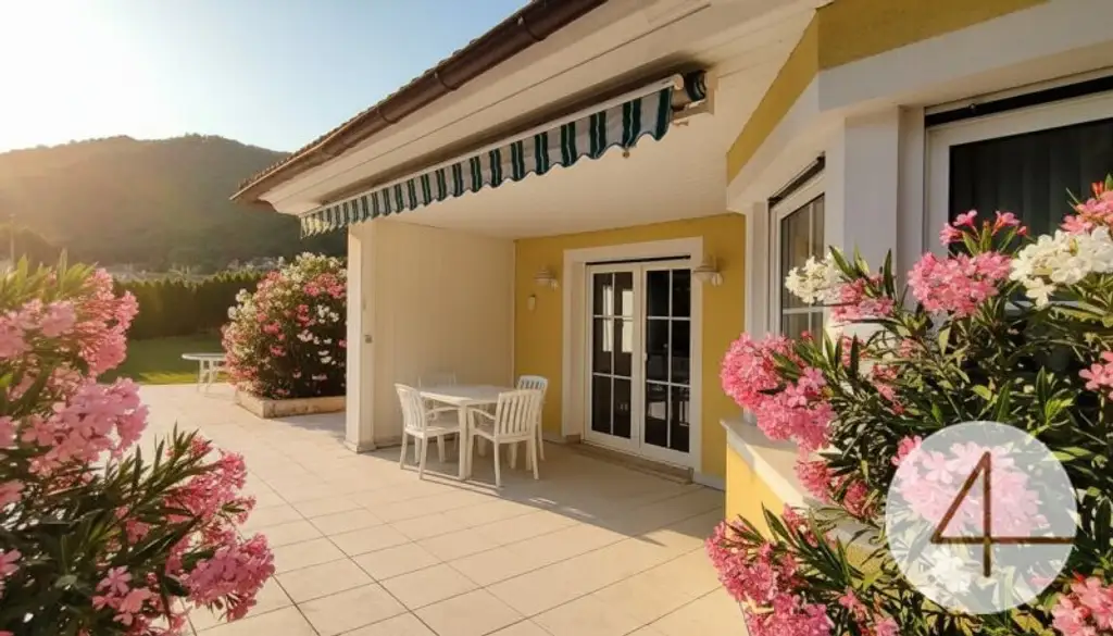 Charmantes Zuhause mit großzügiger Terrasse und zwei Garagen