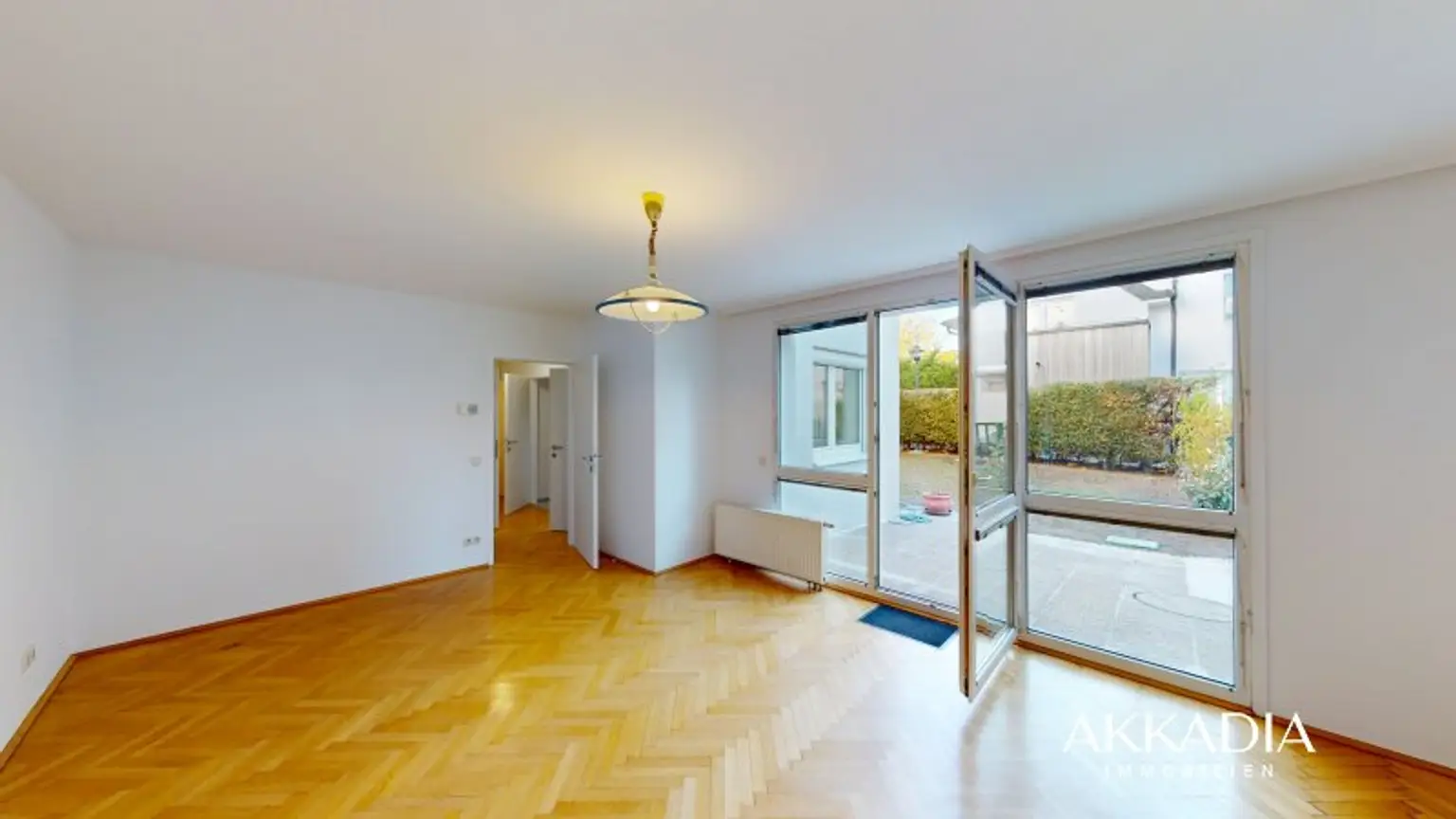 Grüner Rückzugsort: Ruhige Gartenwohnung