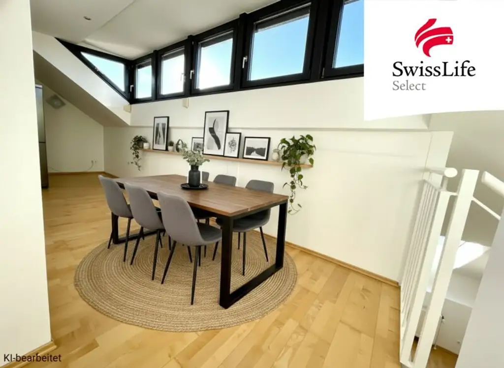 Besondere Penthousewohnung mit begehbarem Kleiderschrank & Südost-Terrasse