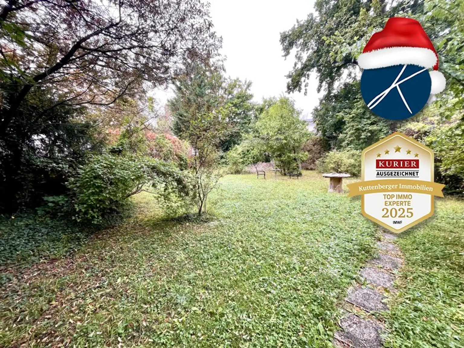 Preisreduktion ! Historisches Herrenhaus im Villenviertel von Baden: ca.450m² WF mit Grundfläche von 1873qm und 17 Zimmern zum Sanieren! (V2 & Schut