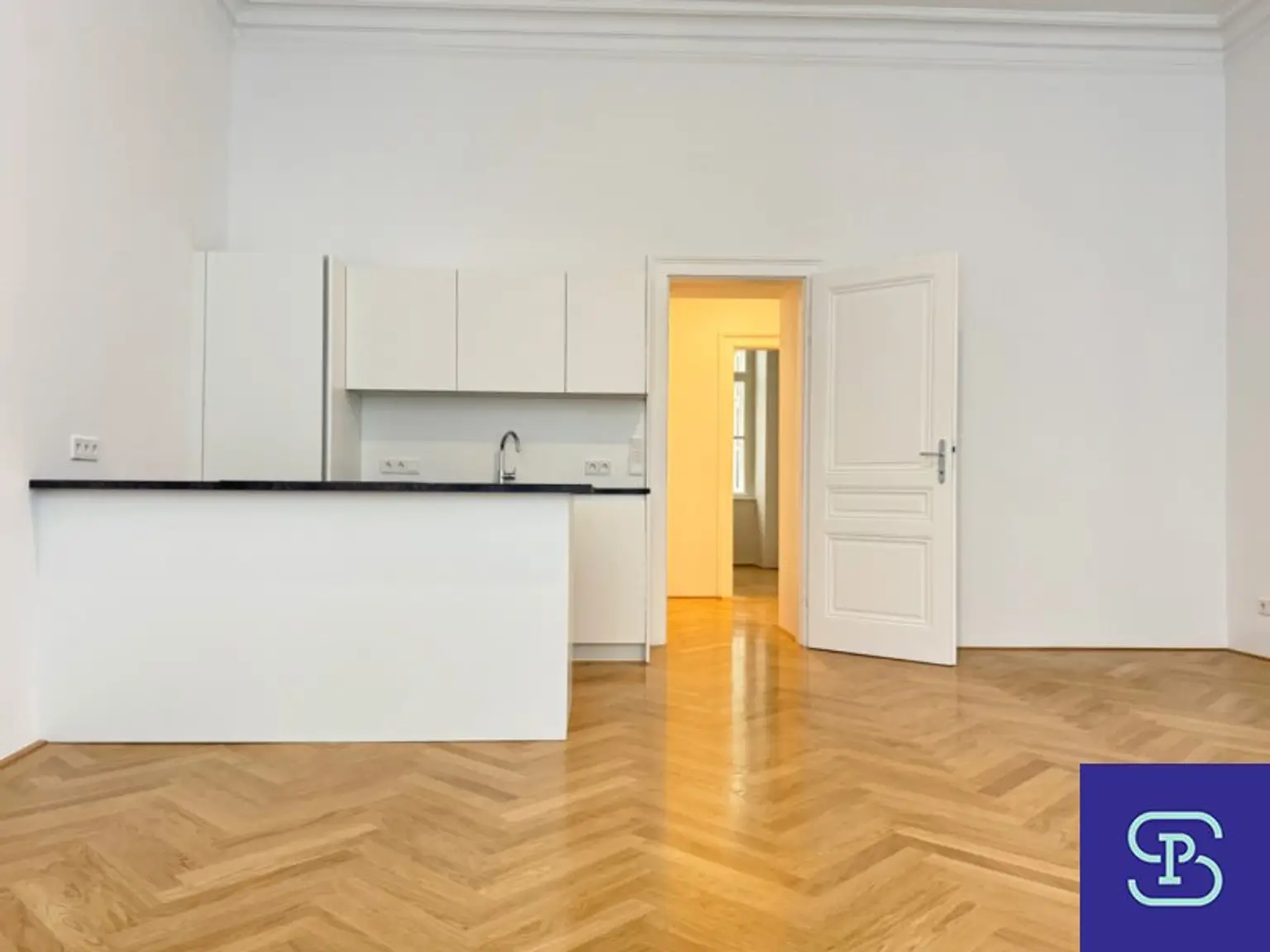 Erstbezug: 112m² Altbau mit 4 Zimmern und Einbauküche am Franziskanerplatz - 1010 Wien