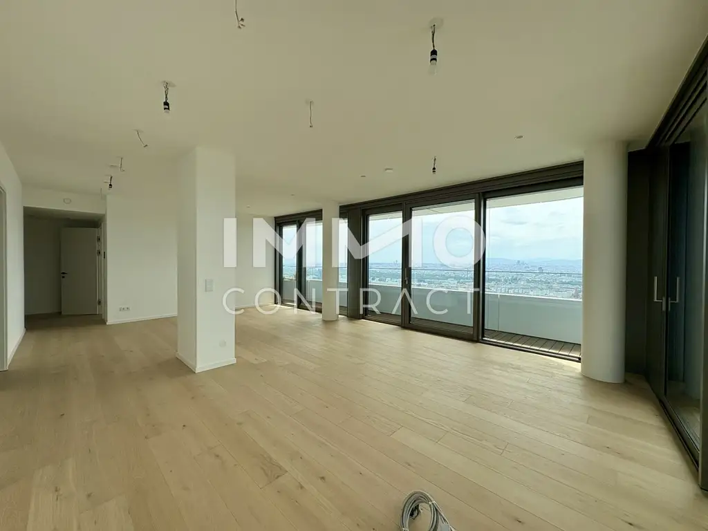 Ausblick wohin das Auge reicht: Geräumiges Apartment mit Annehmlichkeiten (Gym, Pool, Spa, Lounges,)