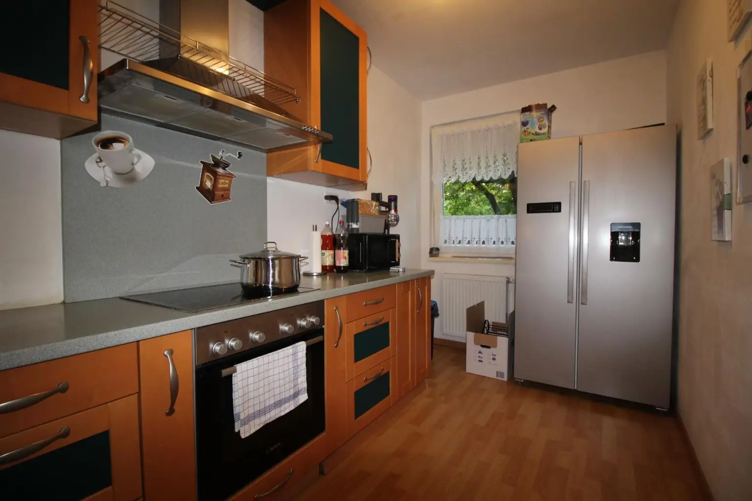 Schicke Gartenmaisonette mit Loggien, Balkon und Garage