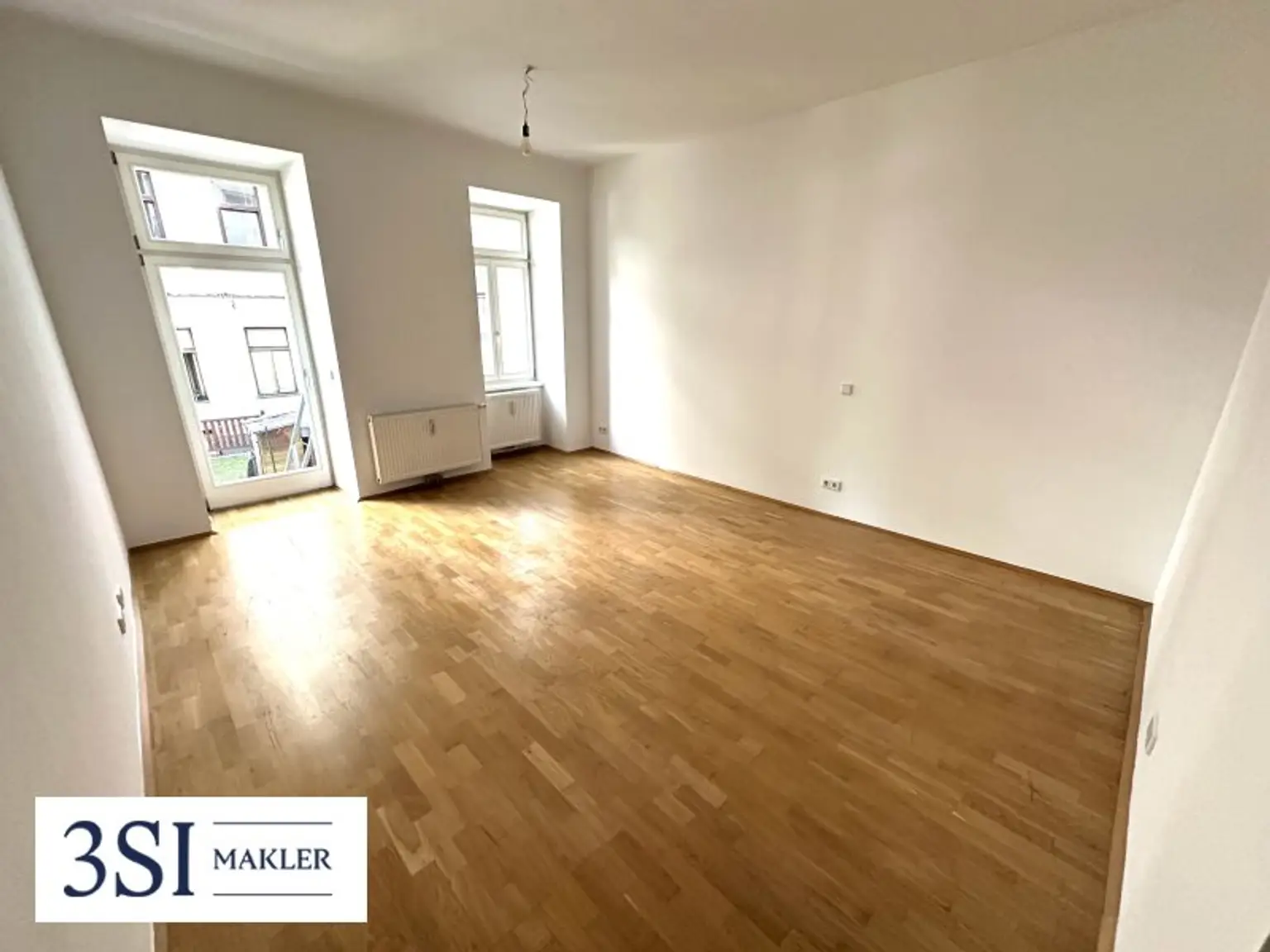 Elegante 2-Zimmer-Wohnung mit Eigengarten - in Top-Lage des 3. Bezirks
