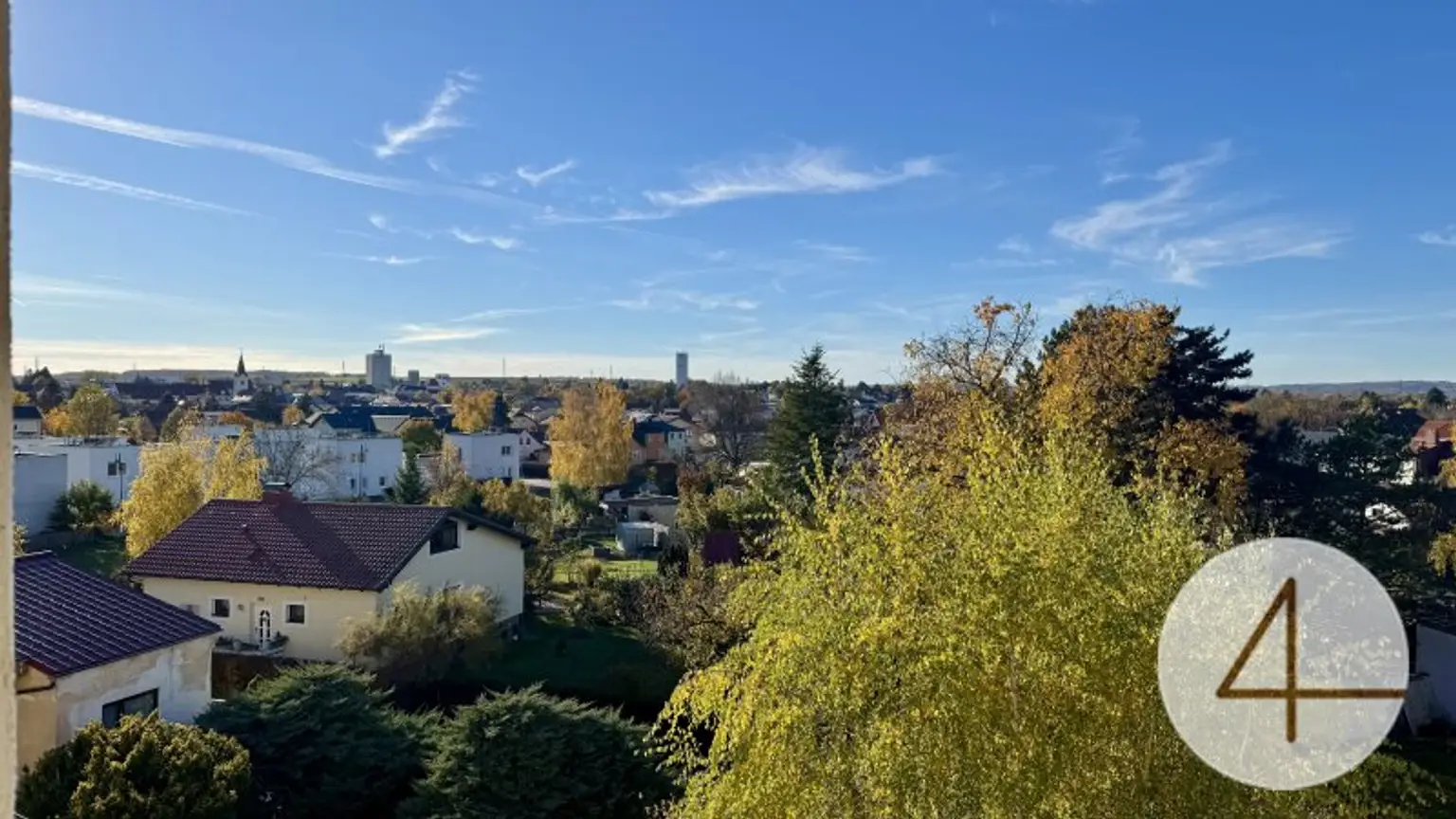 Eigentumswohnung mit Fernblick ins Grüne