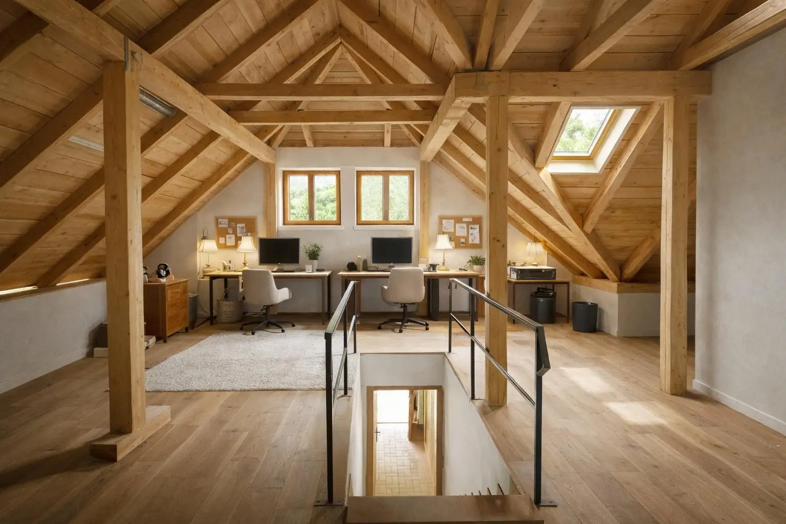 Dachboden - Visualisierung