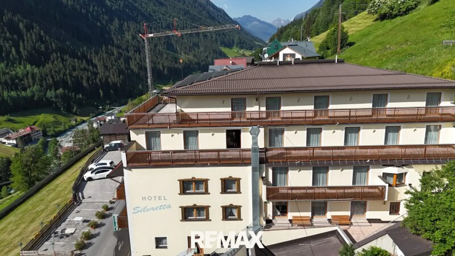 Hotel Silvretta Kappl – Exklusives Hotelinvestment in unmittelbarer Nähe zur Talabfahrt der Diasbahn!
