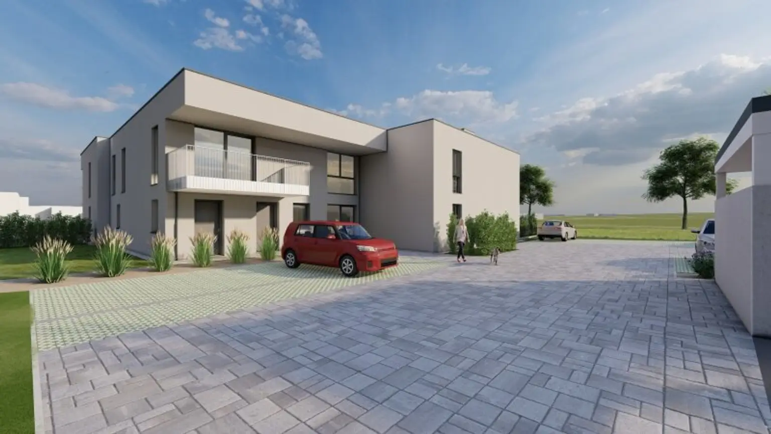ENERGIESPARENDE NEUBAUWOHNUNG MIT SÜDTERRASSE