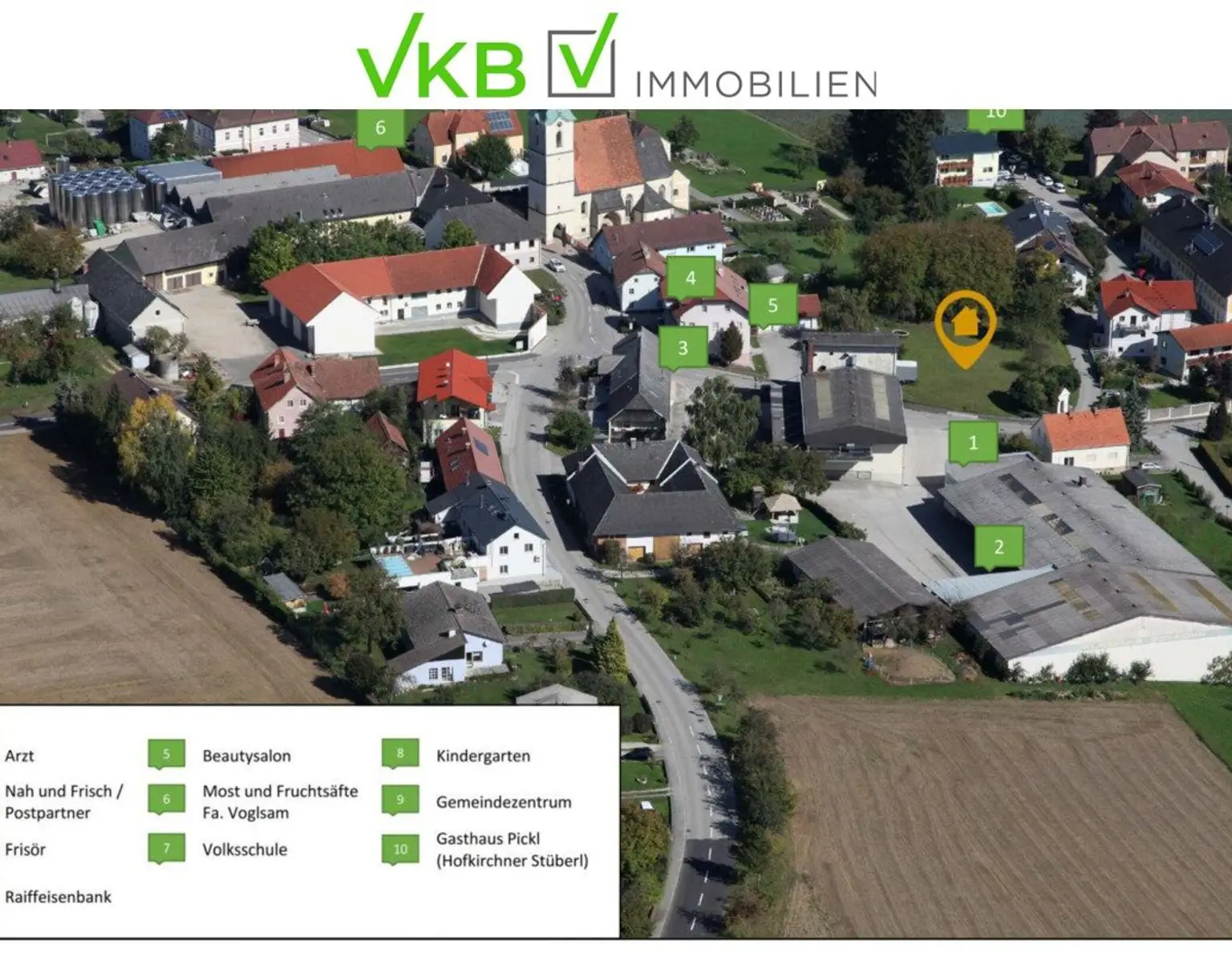 Neubauprojekt im Zentrum von Hofkirchen i. Tkr. -moderne Wohnung in Toplage
