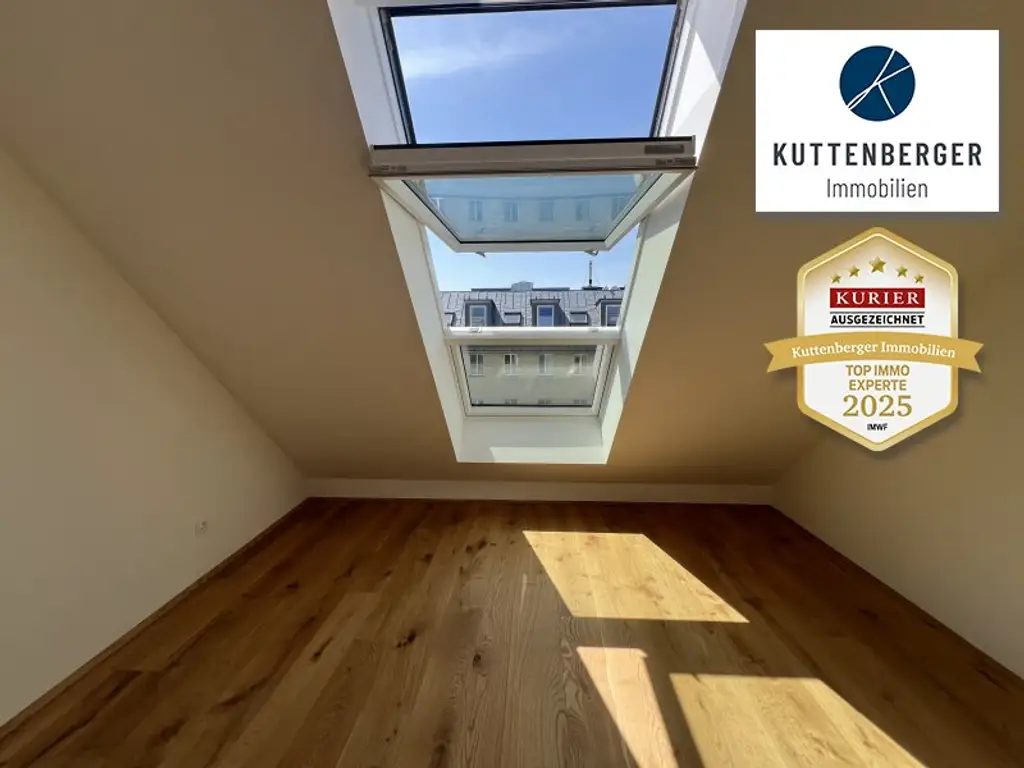 *Superprojekt: ''Über den Baumwipfeln" TOP 51 MIT BALKON + PANORAMA-DACHTERRASSE & WIEN-BLICK