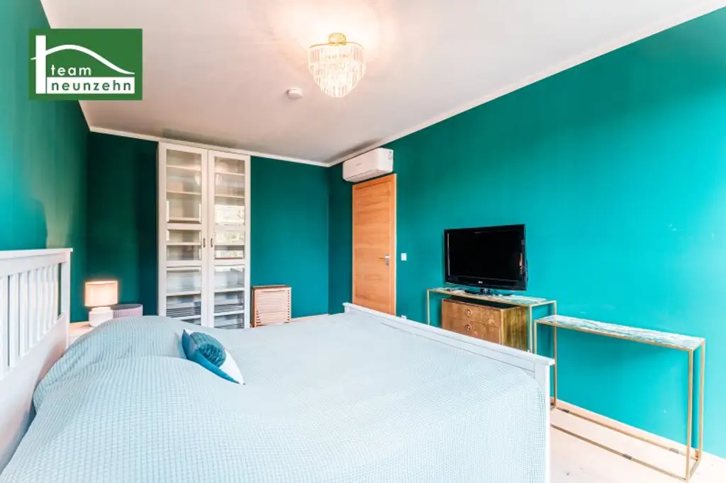 Einziehen und Wohlfühlen! Wohnung mit Hof-Balkon im hellen 4. OG nahe U3, Meiselmarkt und Schönbrunn! KLIMAANLAGE!