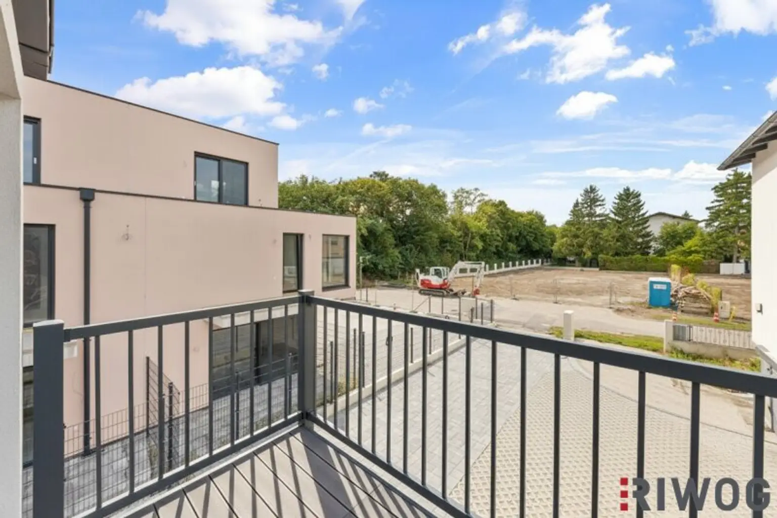 Aussicht Balkon 1.OG Kinderzimmer