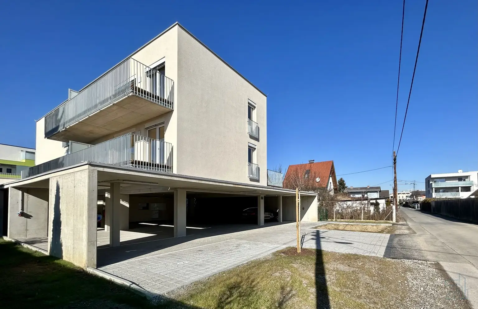 50,5 m² Neubau: 2-Zimmer mit 17,6 m² Balkon und Lift in Graz-Wetzelsdorf