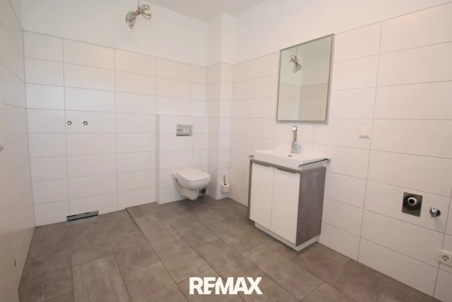 Duschbad im Erdgeschoß