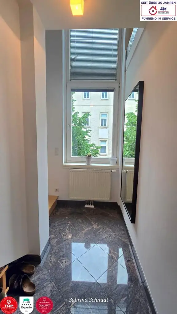 Moderne Maisonette mit 3 Zimmern, optionalen Garagenplatz & französischen Balkon in 1090 Wien (AKH) -hell, zentral und ruhig*