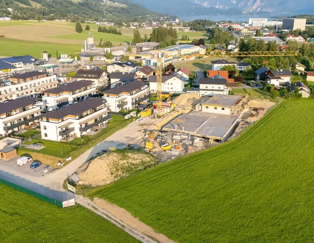 BAUSTART ERFOLGT - PROVISIONSFREI FÜR DEN KÄUFER! Einzigartige 3 Zimmer Erstbezugswohnung mit großer Dachterrasse, Lift und Tiefgarage - BAURECHT