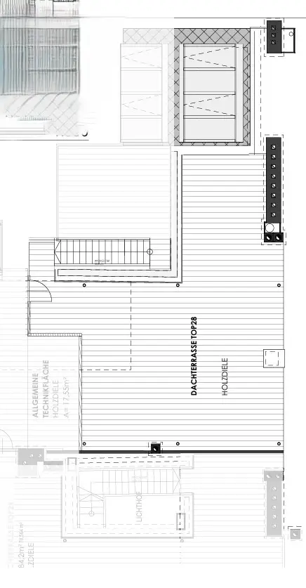 Plan Dachterrasse
