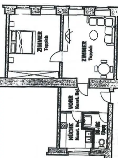 ADLERHOF | 2-Zimmer-Wohnung inkl. Lift | 6 min Fußweg zur U3 VOLKSTHEATER