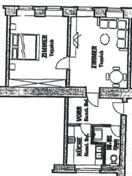 ADLERHOF | 2-Zimmer-Wohnung inkl. Lift | 6 min Fußweg zur U3 VOLKSTHEATER