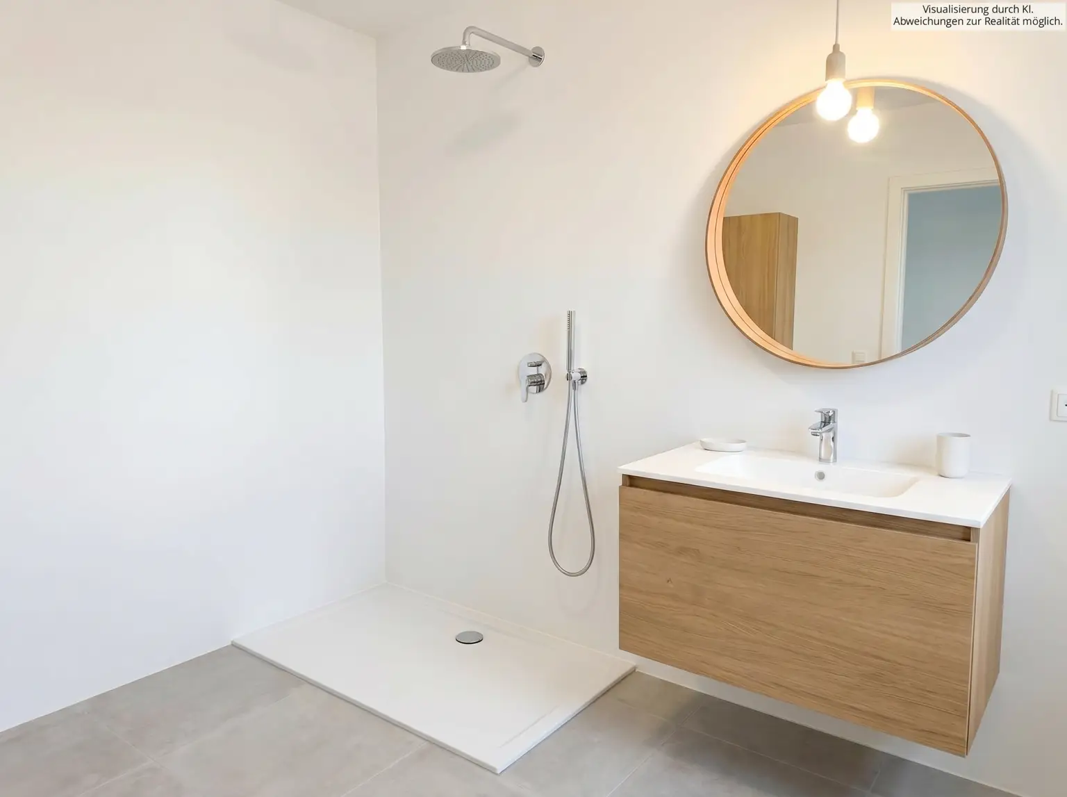 Badezimmer KI visualisiert