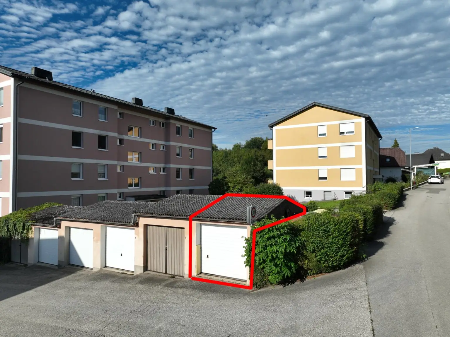 zugeordnete Garage