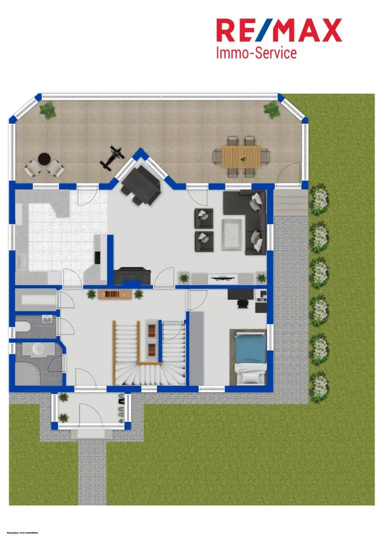 Grundriss Erdgeschoß