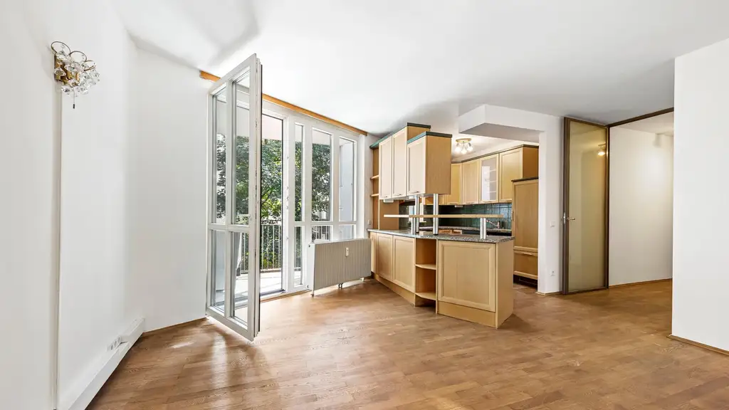 Moderne 4-Zimmer-Wohnung mit Grünblick & 2 Balkonen in Top Lage im 7. Bezirk!