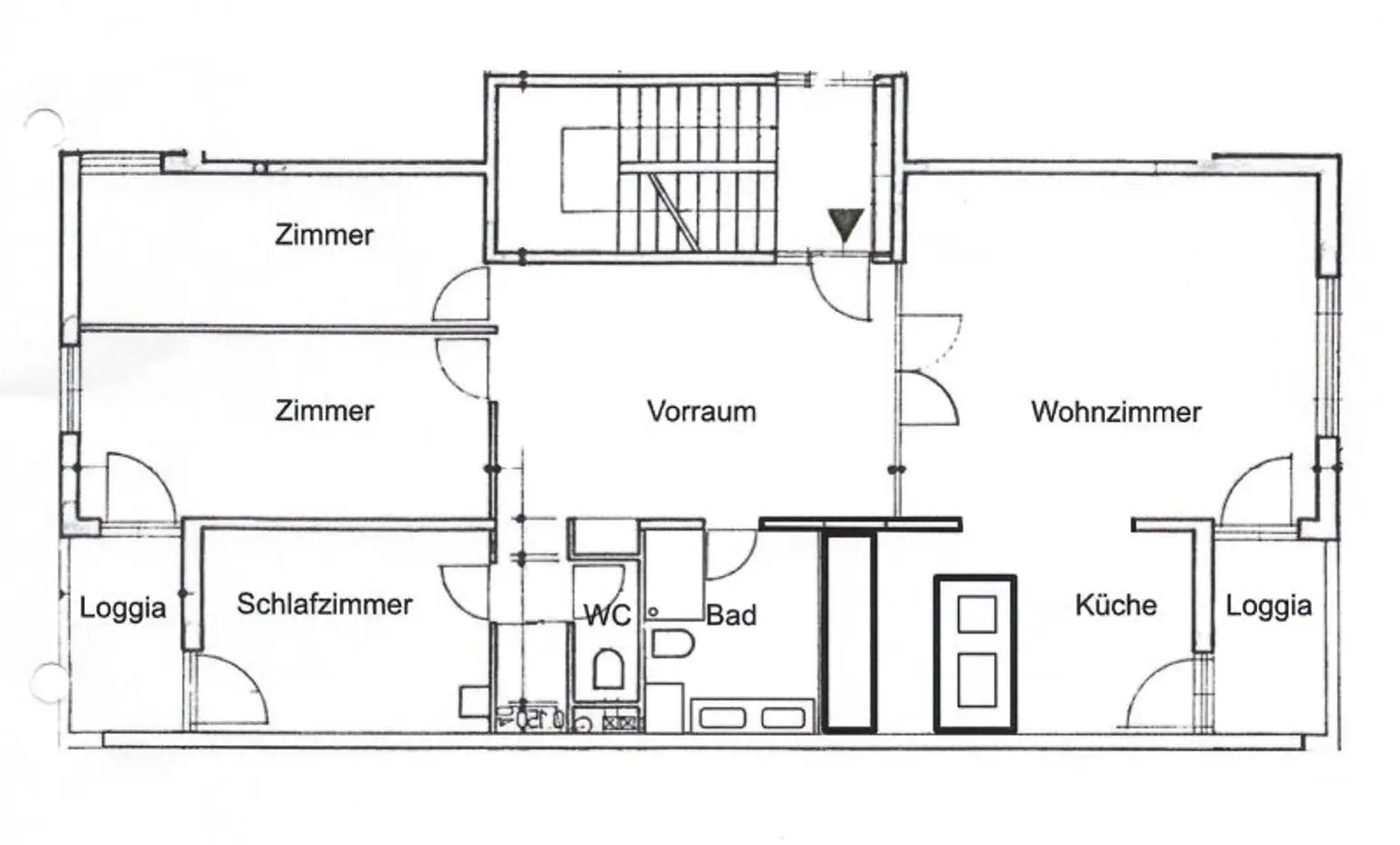 Helle und ruhige - Top ausgestattete Wohnung mit 2 Loggien