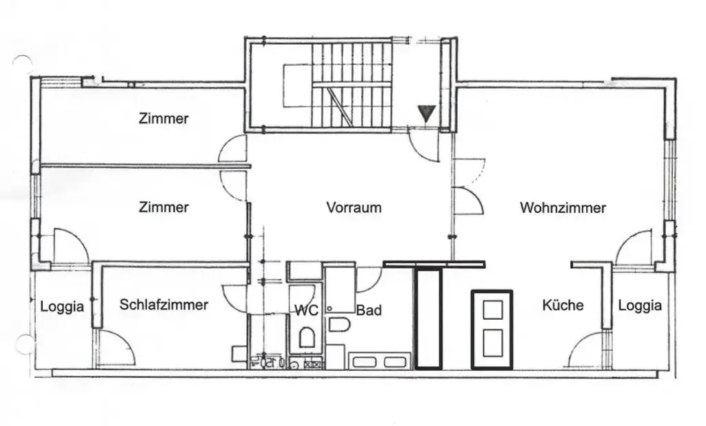 Helle und ruhige - Top ausgestattete Wohnung mit 2 Loggien