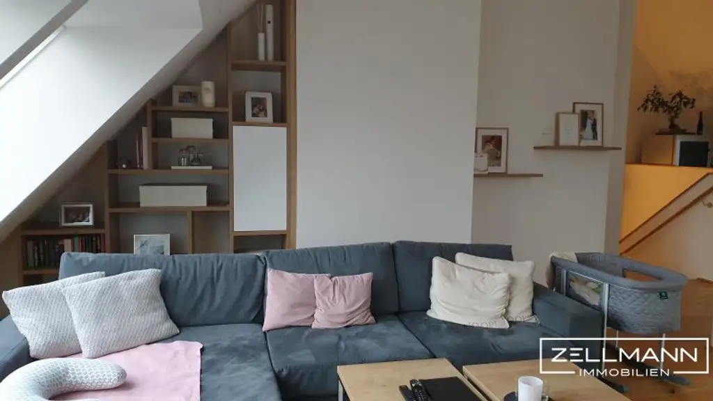 Wohnen über den Dächern von Mauer – Exklusive und neuwertige Dachterrassenwohnung mit Stil und Weitblick | ZELLMANN IMMOBILIEN