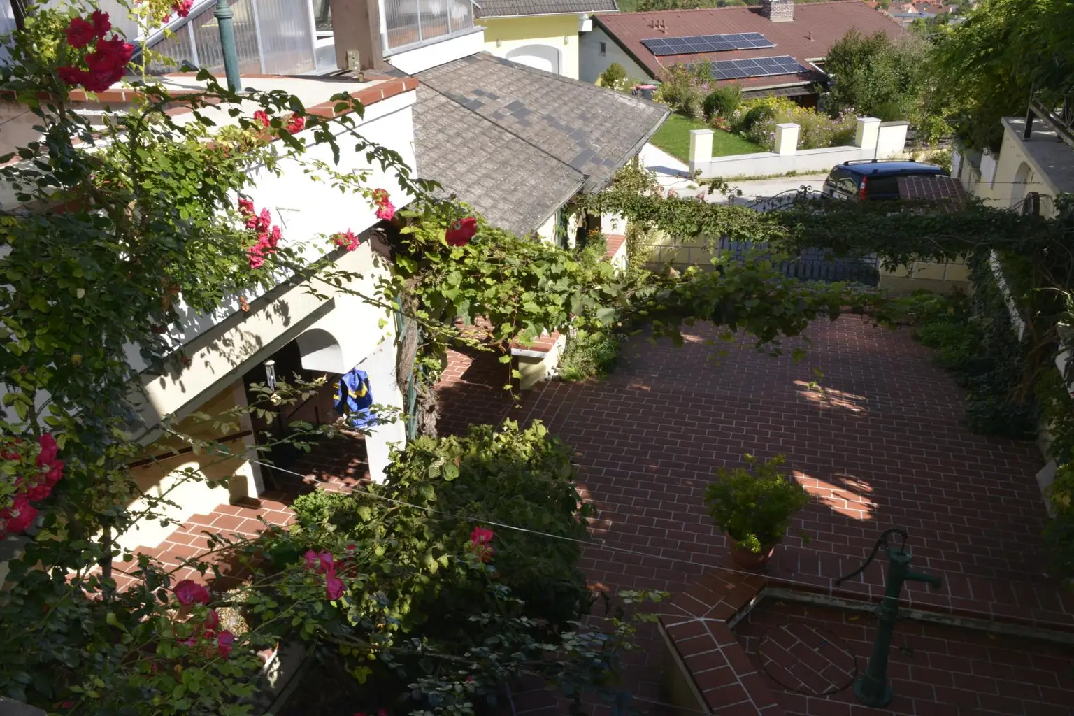 Blick in den Innenhof