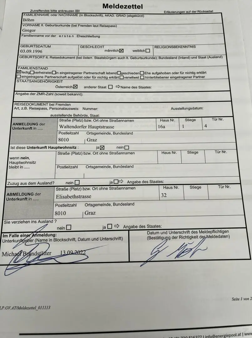 ab 1.2.2026 geförderte 2 Zimmer Wohnung mit Balkon, neuwertiger Zustand