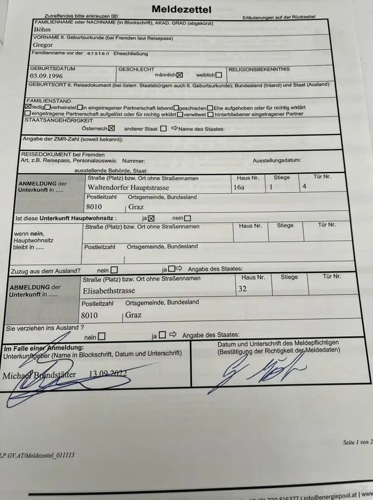 ab 1.2.2026 geförderte 2 Zimmer Wohnung mit Balkon, neuwertiger Zustand