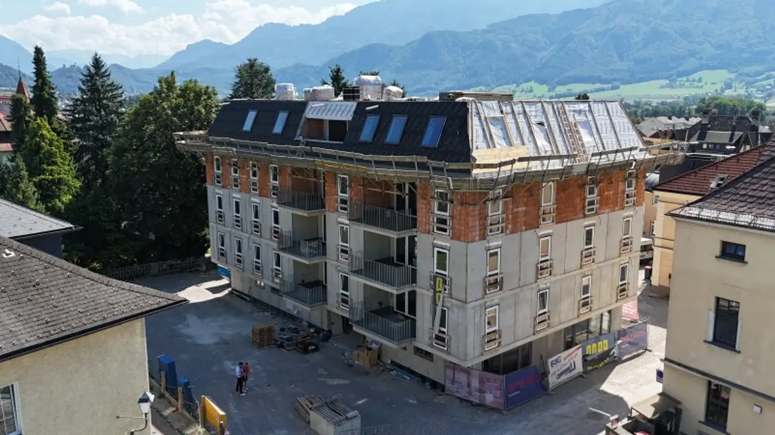 Penthouse Top 28 - Neubauprojekt "STADTHAUS D2" Kirchdorf - Rohbau fertig