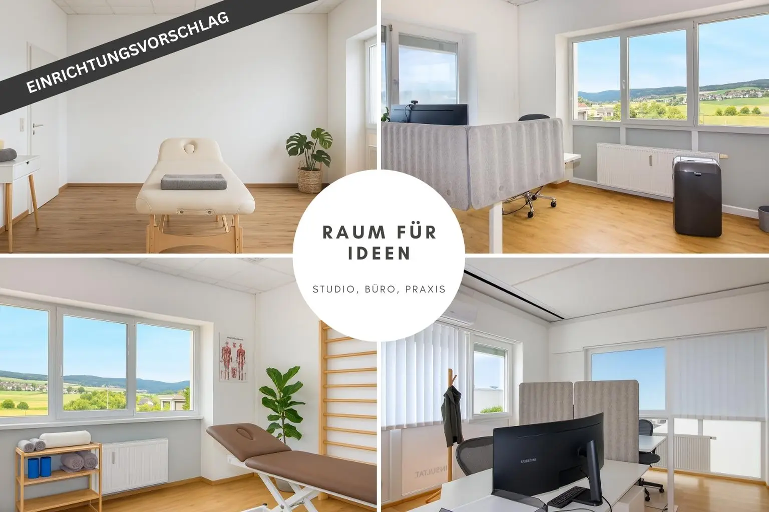 Raum für Ideen - Studio, Praxis, Büro