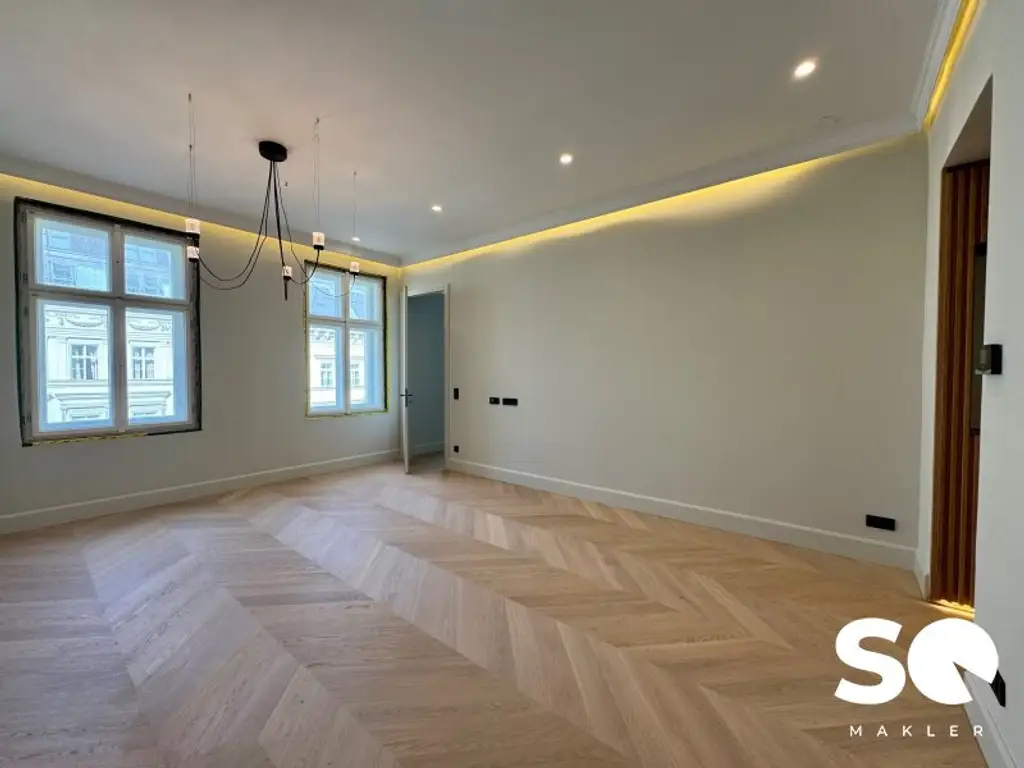 #SQ - ERSTBEZUG: STYLISHE & LUXURIÖSE ALTBAUWOHNUNG AM GETREIDEMARKT!