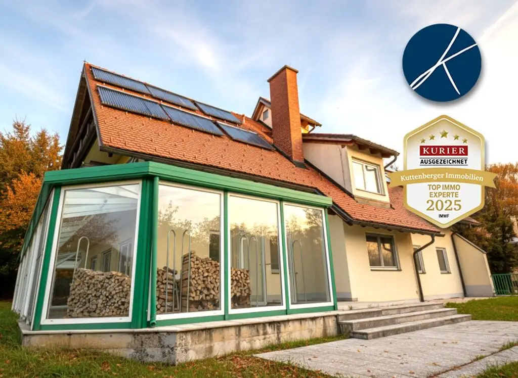 Großzügiges Landhaus in herrlicher Grünruhelage! Feriendomizil mit viel Platz zum Wohnen, Arbeiten und Entspannen!