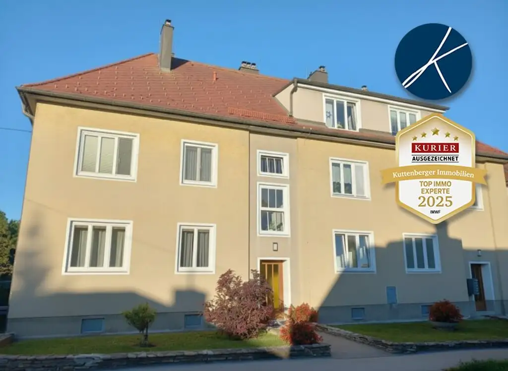 Hollabrunn-Stadt: Traumhafte 3-Zimmer-Wohnung mit Garten nahe Wald