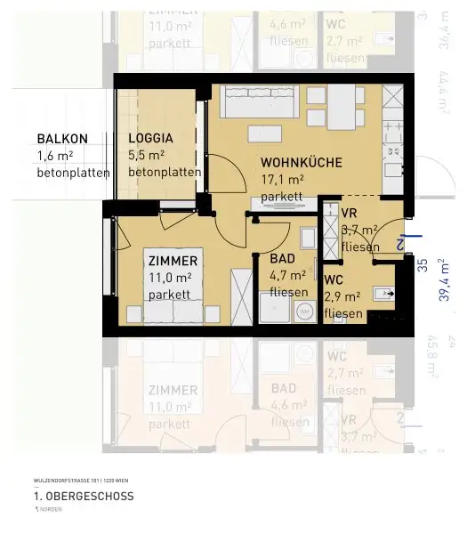 PROVISIONSFREI - Aspern Flats 101 - Ihr Traum vom Eigenheim im Grünen