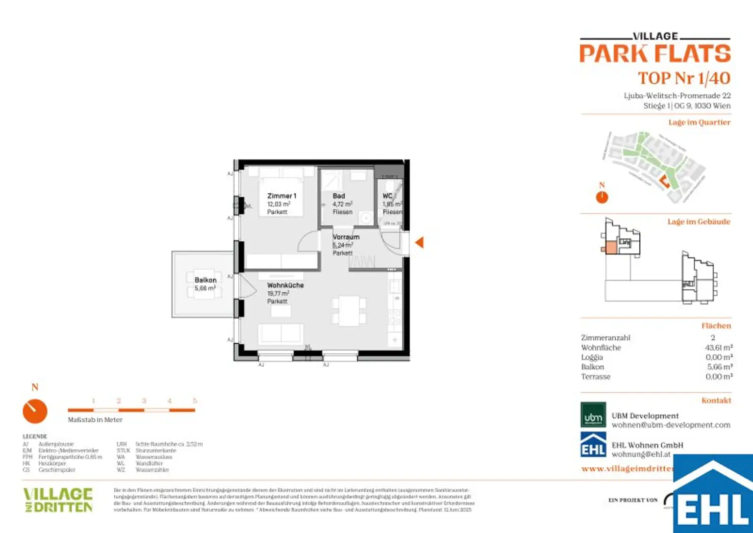 Ruheoase im Stadtviertel: Entdecken Sie die PARK FLATS