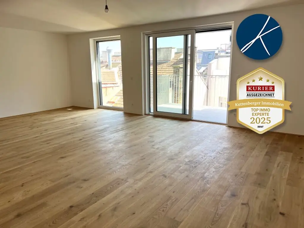 *Superprojekt: ''Über den Baumwipfeln" TOP 50 MIT ÜBERDACHTEM BALKON (17,5 m²)