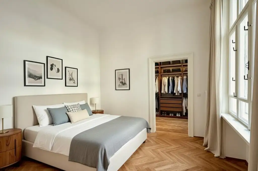 Erstbezug nach Sanierung - Stilaltbauwohnung mit kleinem Balkon