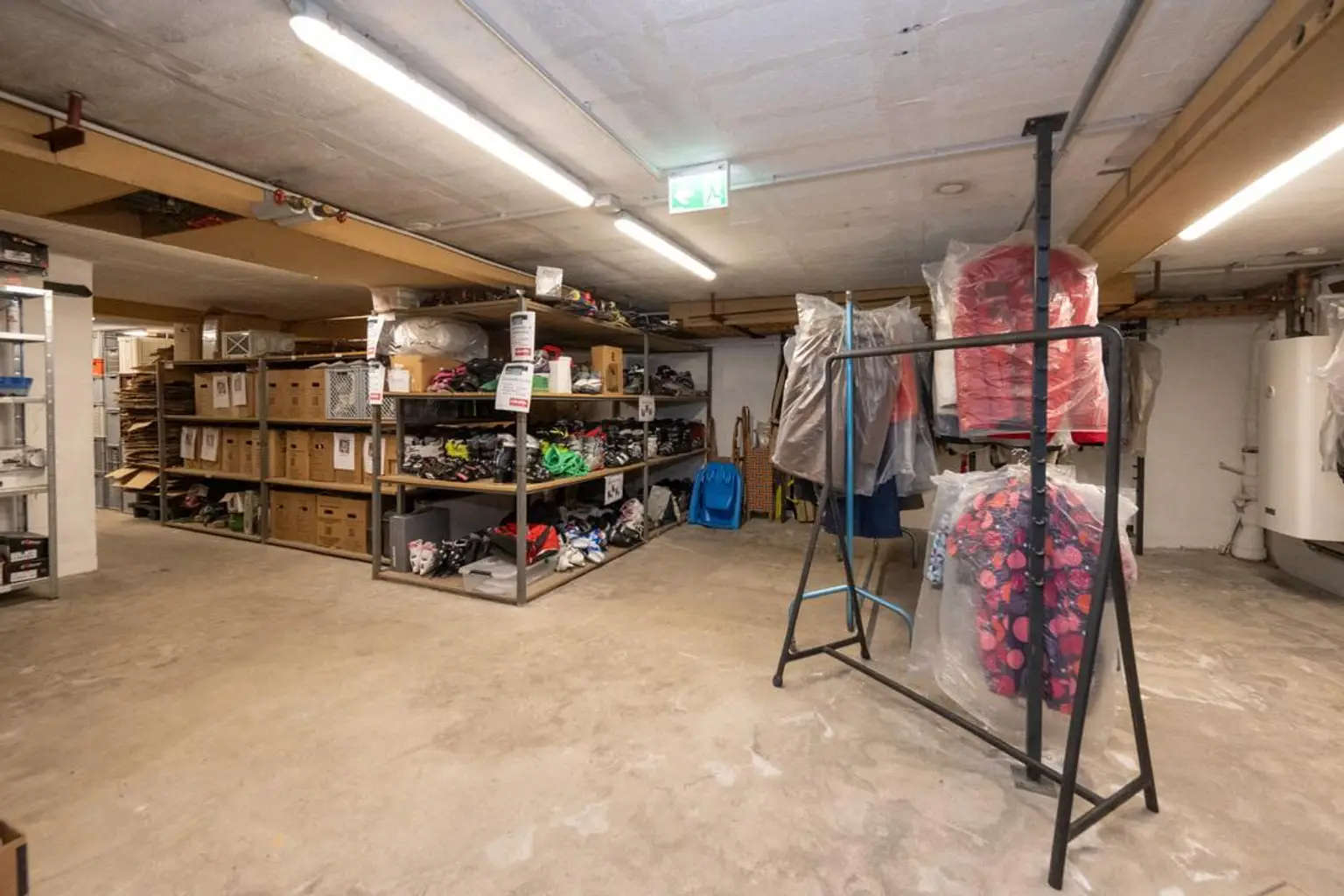 Lagerfläche Kellergeschoss