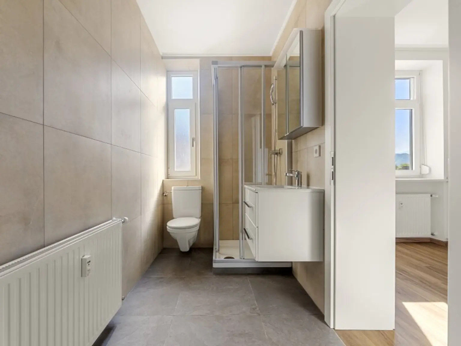 Traumhafte und kernsanierte 1,5 Zimmer Wohnung mit Parkplatz in Klagenfurt - Billrothstraße