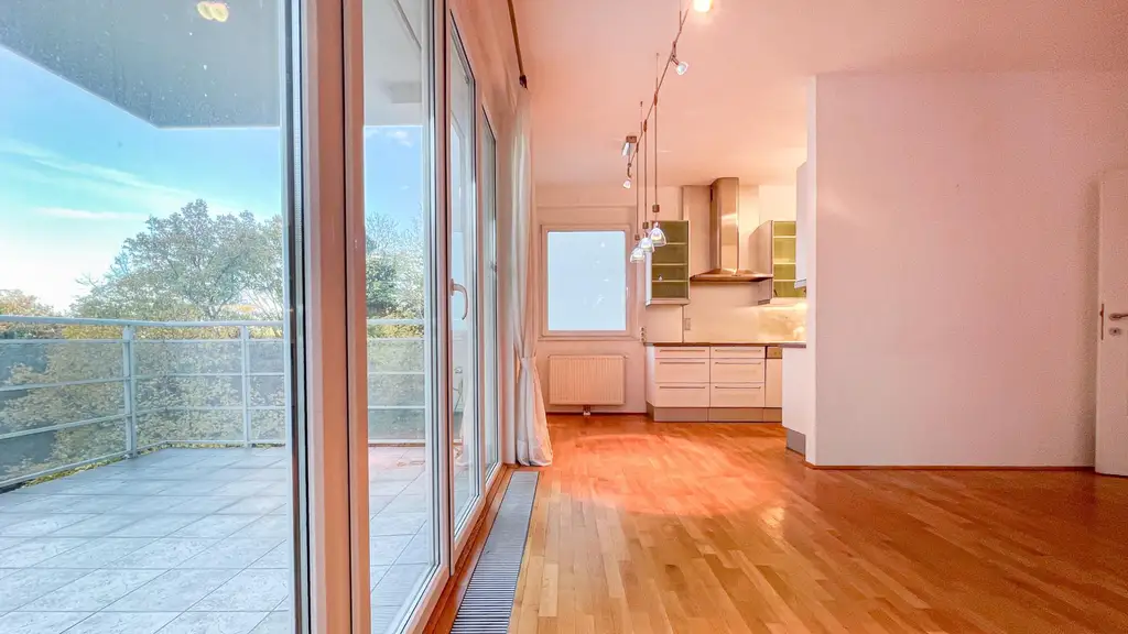 Exklusive 3-Zimmer-Wohnung mit großer Terrasse und Grünblick