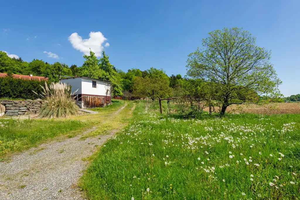 Einfamilienhaus mit großem Grundstück und Nebengebäuden