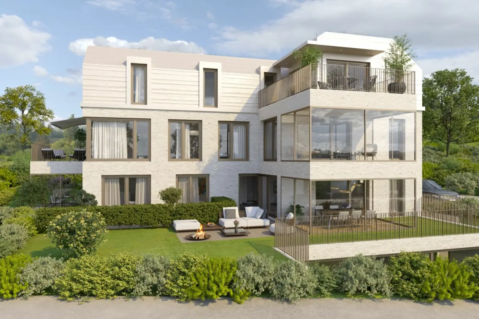 "Stilvolles Wohnen mit höchsten Komfort-elegante 4.5-Zimmer Wohnung im 1.Obergeschoss"